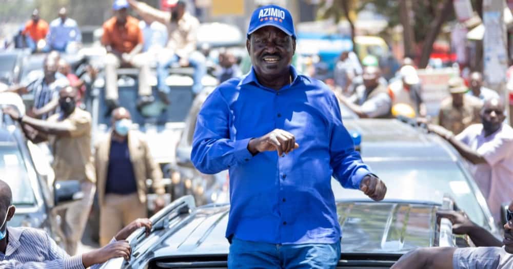Raila Odinga Stages 2-Day Campaign Tour in William Ruto's Rift Valley Backyard