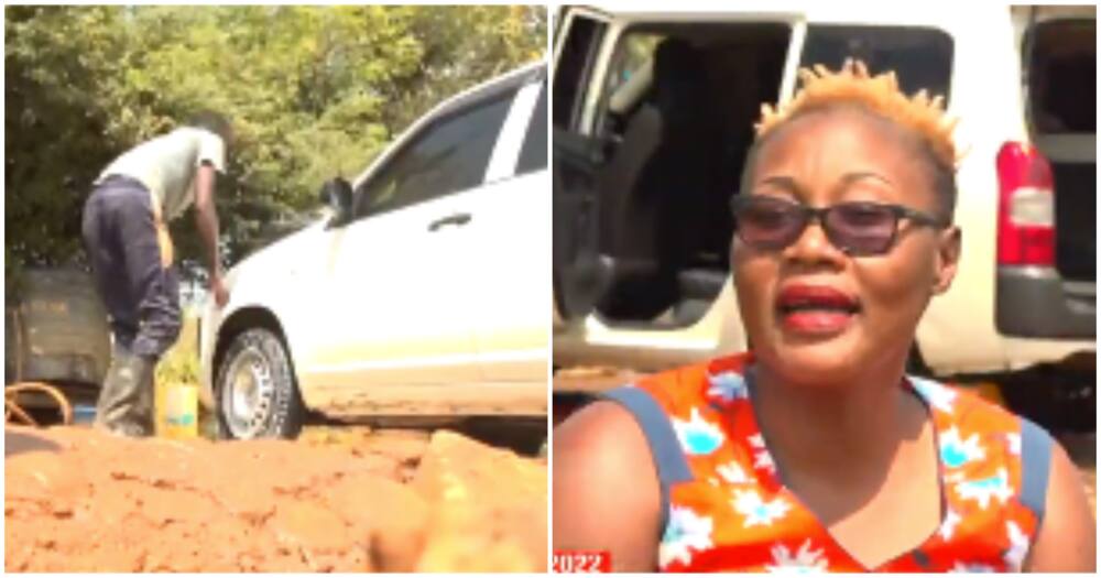 Mary Atieno Omondi owns one of a kind carwash in Siaya county.