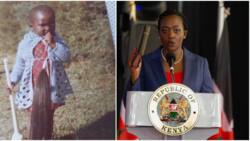 CS Soipan Tuya Reminisces Her Childhood with TBT Photo as She Joins Ruto's Government