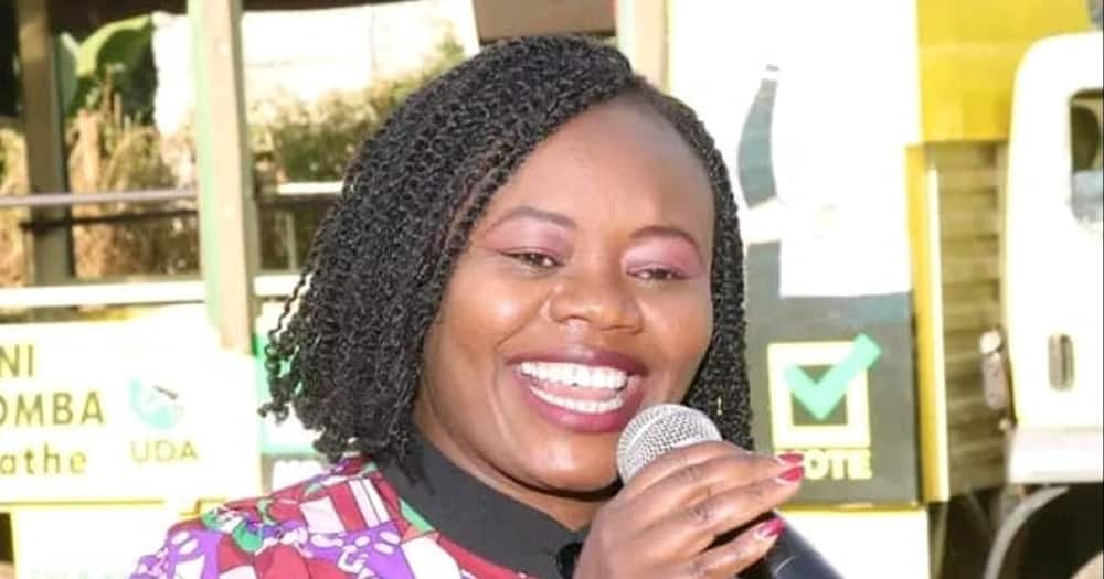 Kiambu woman representative Gathoni Wamuchomba.