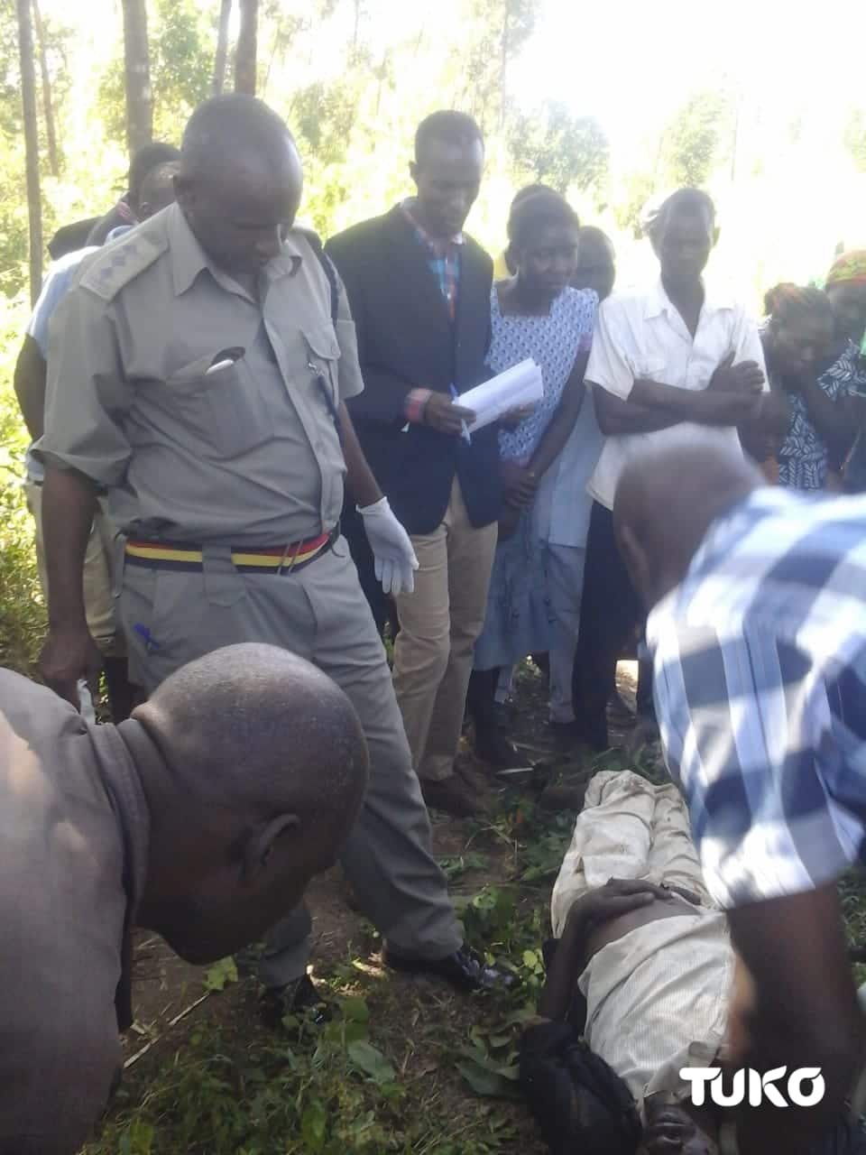 Decomposing body Bungoma man killed, private parts chopped off