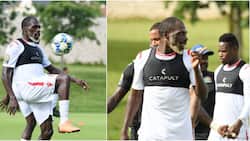 AWOL K'Ogalo defender Joash Onyango broke to attend training