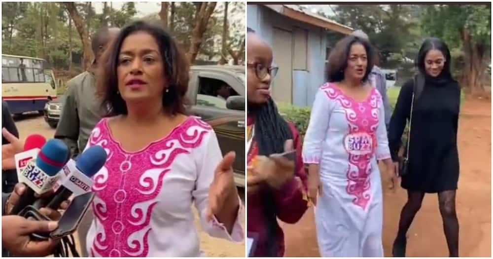 Esther Passaris Delights Voters after Arriving with Beautiful Daughter at Polling Station: "Kuja Tuote Moto"