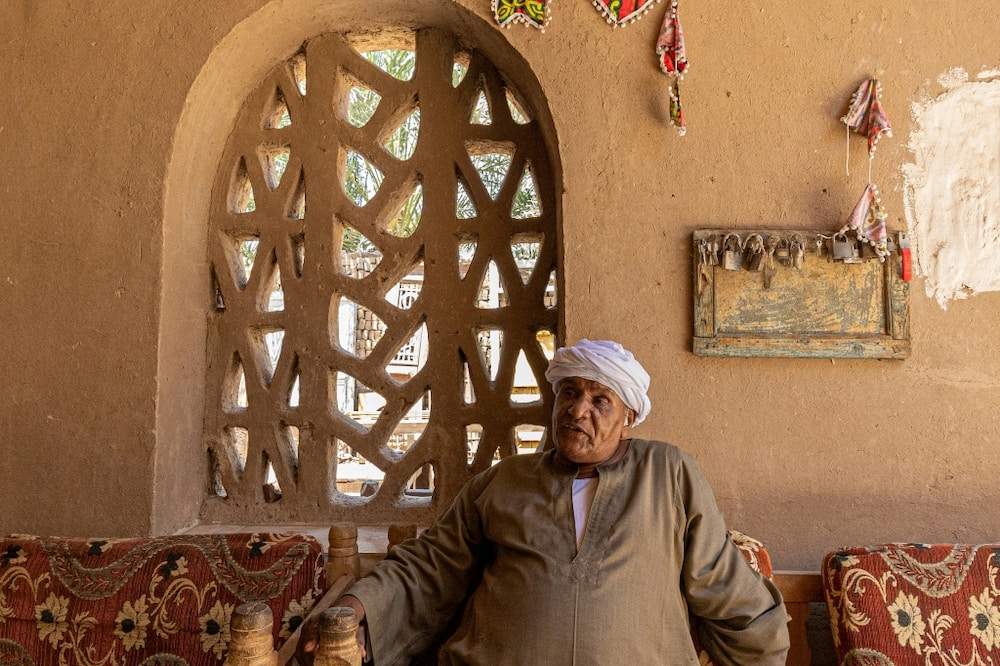 Ahmed Abdel Rady, 73, was born in a house built into a tomb in Qurna near Luxor, where many Egyptian excavators lived