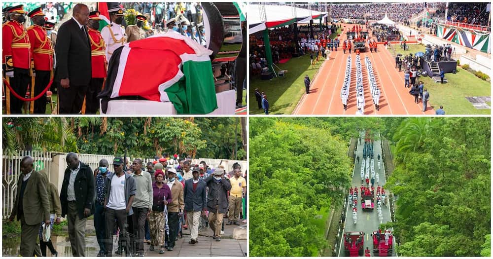 Mwai Kibaki funeral.