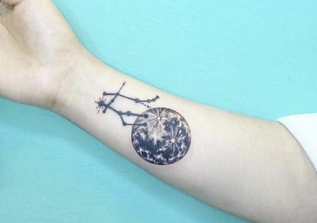 Gemini Constellation Hand Tattoo | TikTok