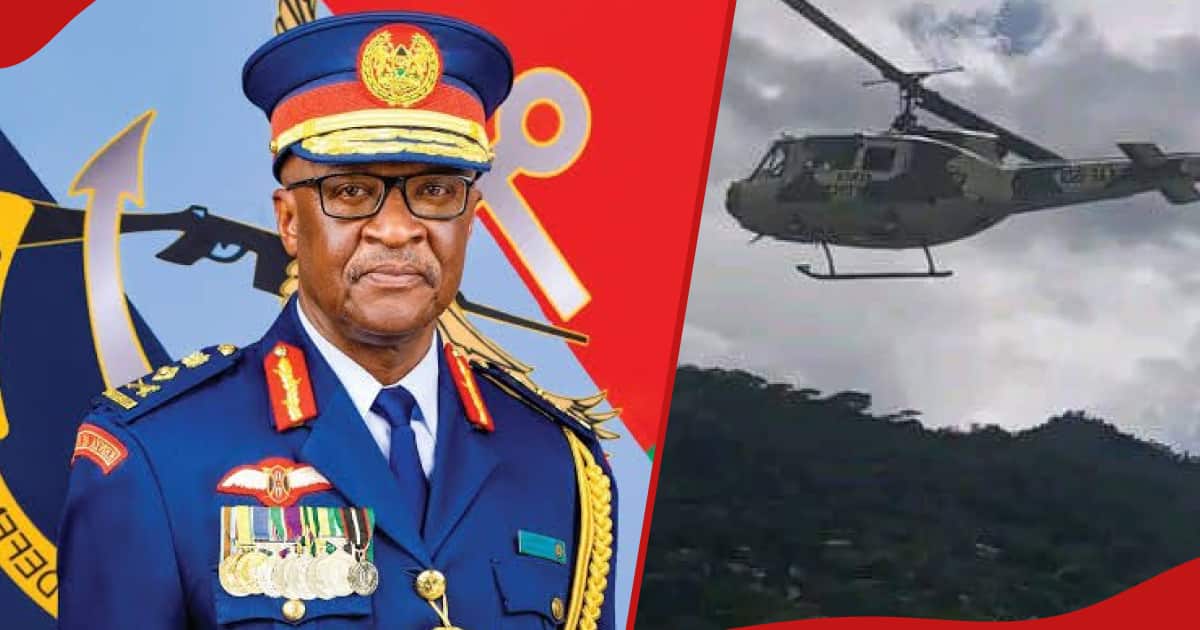 5 Dead as Helicopter Carrying KDF Boss Francis Ogolla Crashes, Bursts Into Flames