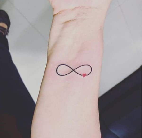 Infinity Symbol Minimalist Tattoo Design – Tattoos Wizard Designs