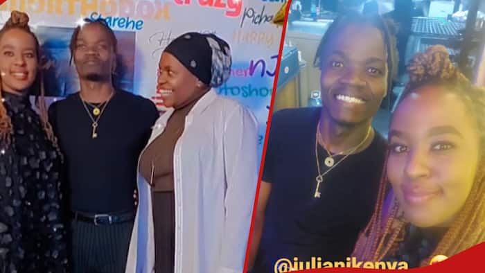 Lillian Nganga Shares Lovey-Dovey Photos with Hubby Juliani During Night Out: "Love"