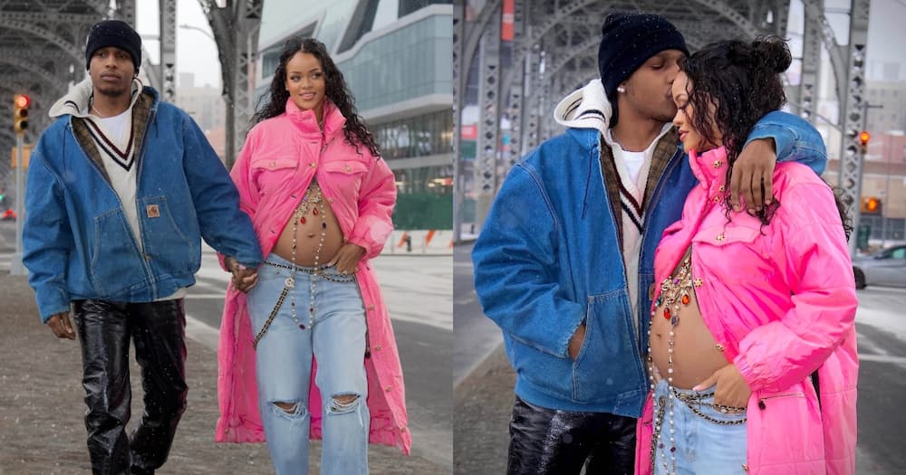 Rihanna expecting first baby with Rapper A$ap Rocky.
