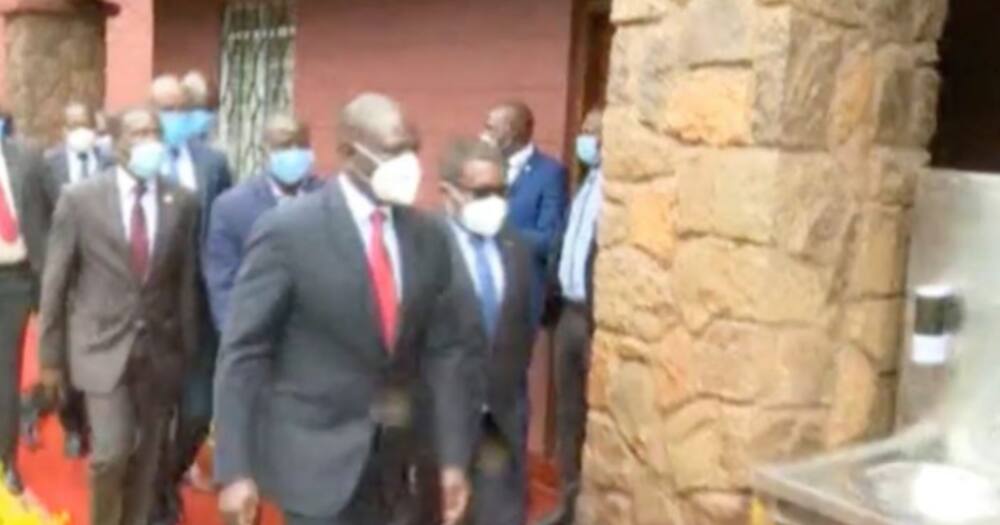 Ruto arrives at Bomas of Kenya for BBI unveiling