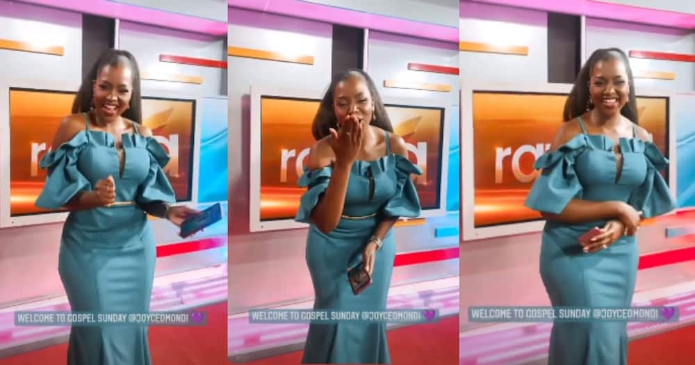 Joyce Omondi's fans thrilled as she makes comeback to Citizen TV.