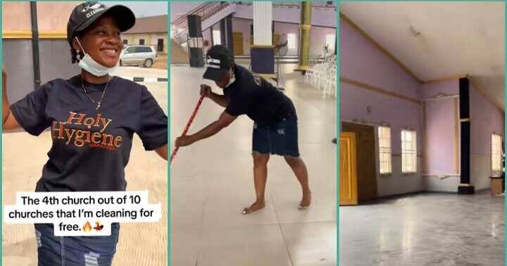 Lady begins mission to clean 10 churches for free