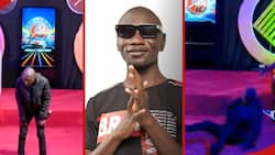 Stevo Simple Boy Worries Kenyans after Collapsing During Interview at Citizen TV: “Ako Sawa?”