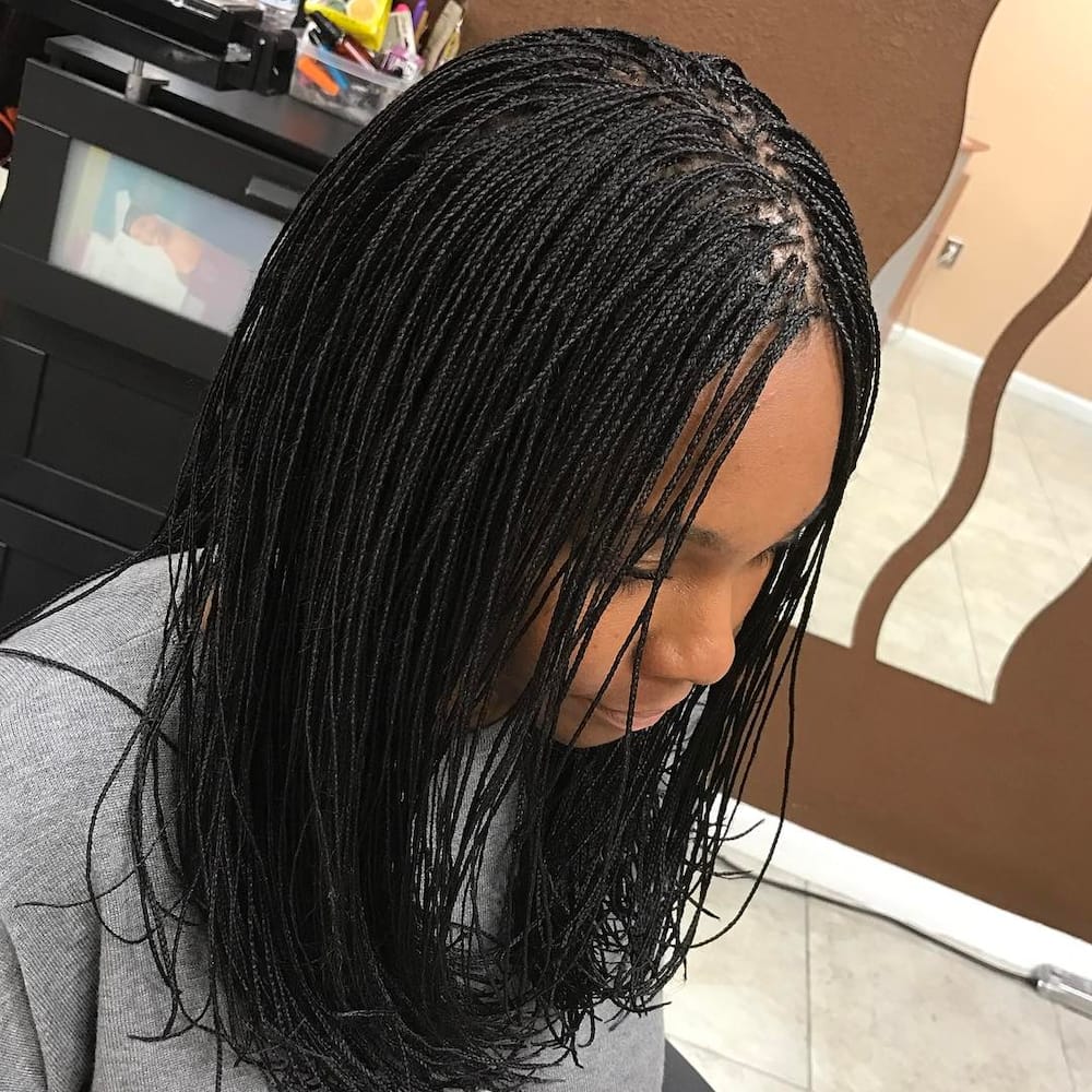 micro braids hairstyles