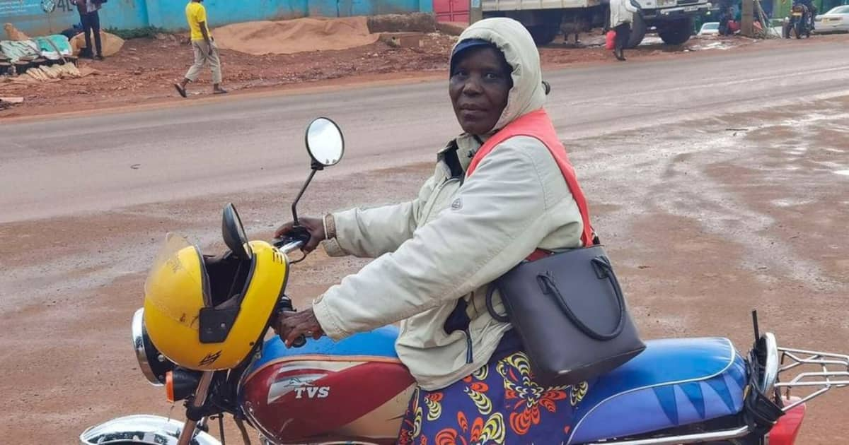 Anna Nyaboke: 62-Year-Old Granny Working as Boda Boda Rider Inspires ...