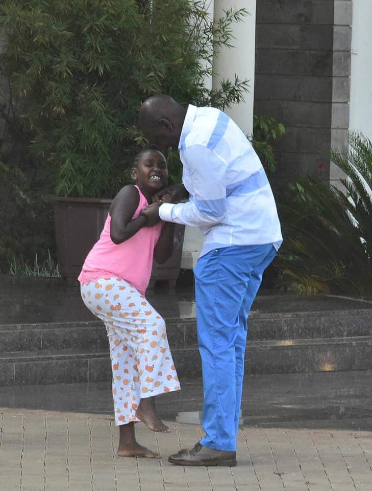 Nadia Cherono: 5 photos of William Ruto's adopted daughter sharing family moment with DP