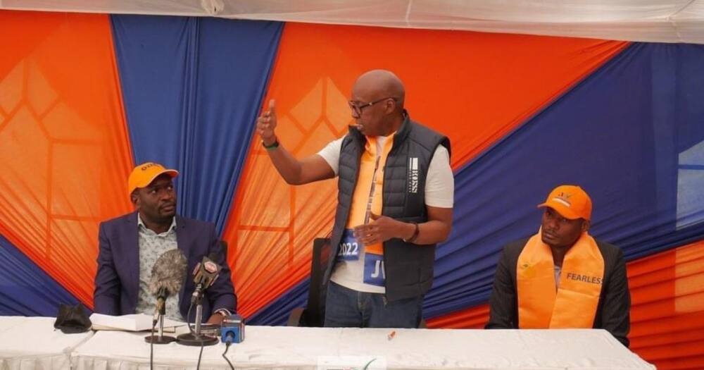 Sifuna says ODM closed the nomination process on March 31 and Wanjigi failed to submit his application.