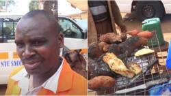Nyeri Man Claims He Makes Over KSh 70k Monthly Selling Roasted Yams