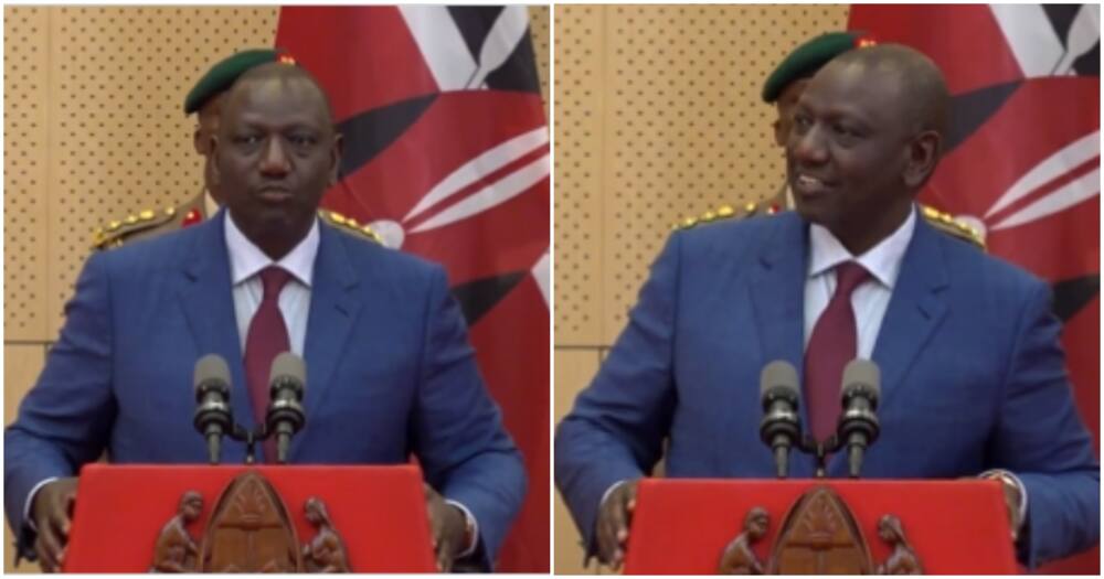 William Ruto in Tanzania.