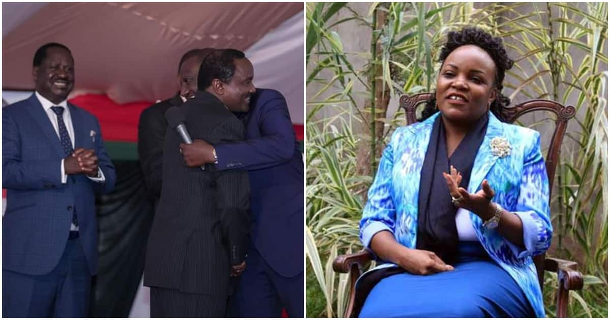 Wangui Ngirici hints Ruto could work with Raila, Kalonzo ahead of 2022 shortly after Moses Kuria ...