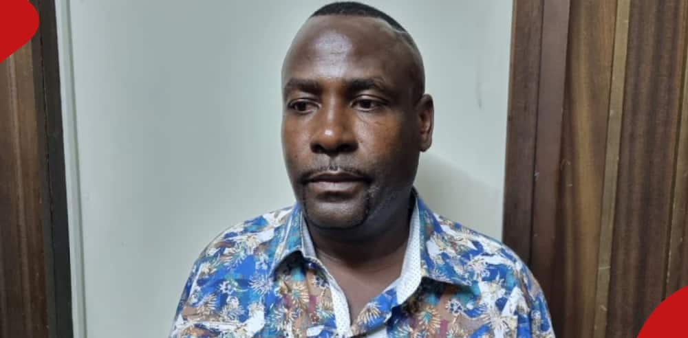 Militonic Mwendwa. He has been arrested for impersonating EACC officials.