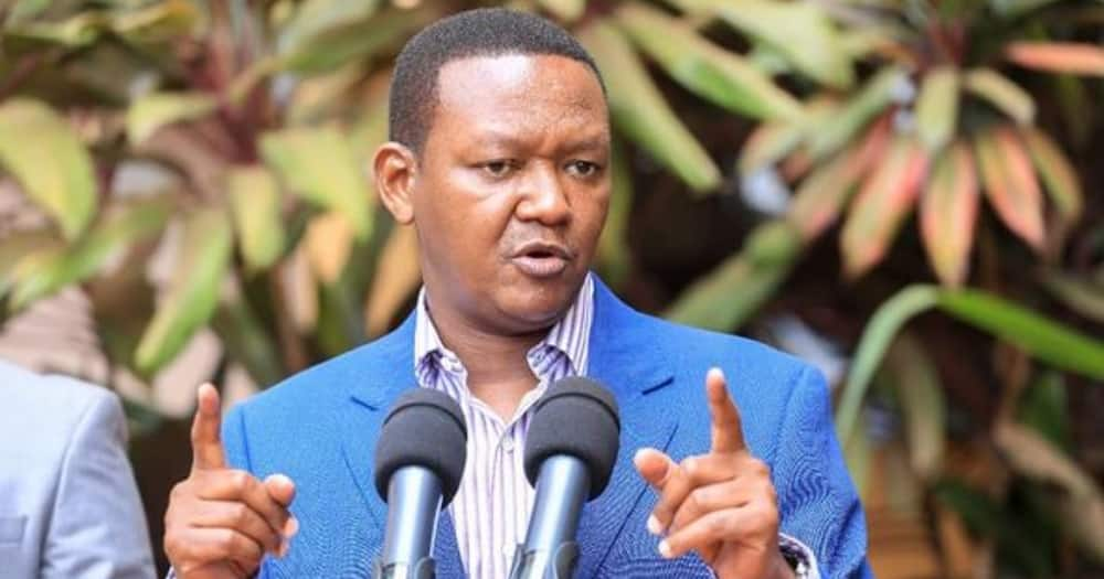 Machakos govenor Alfred Mutua.