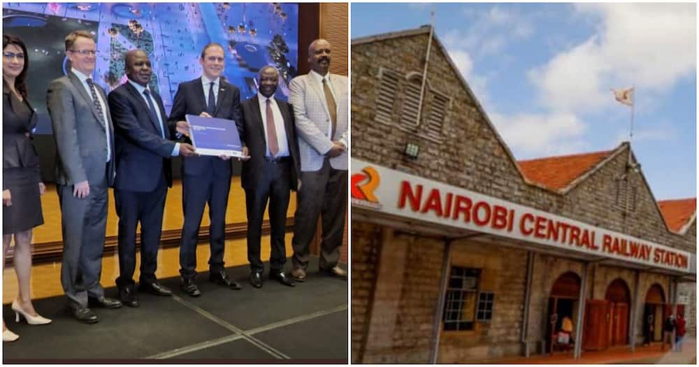 NMS DG Lt Gen Mohamed Badi on Thursday attended the unveiling of the final design of the Nairobi Central Railway Station with the G7 Sherpa for the UK Prime Minister, Jonathan Black.