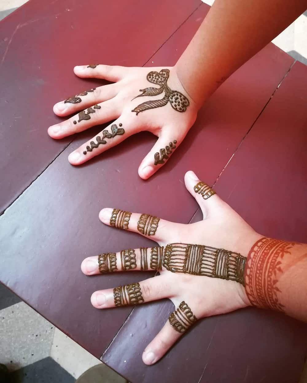 Simple mehndi designs for hands