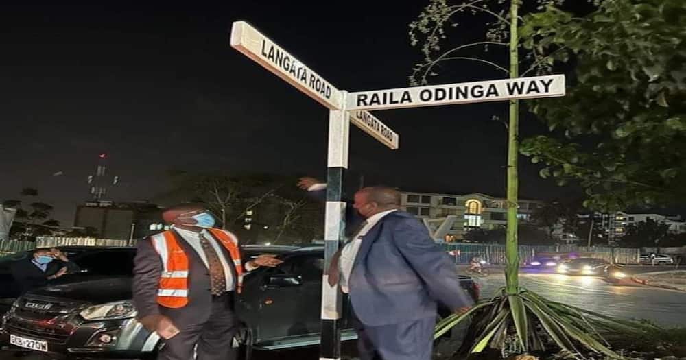 Raila Odinga Way will be closed for two days.