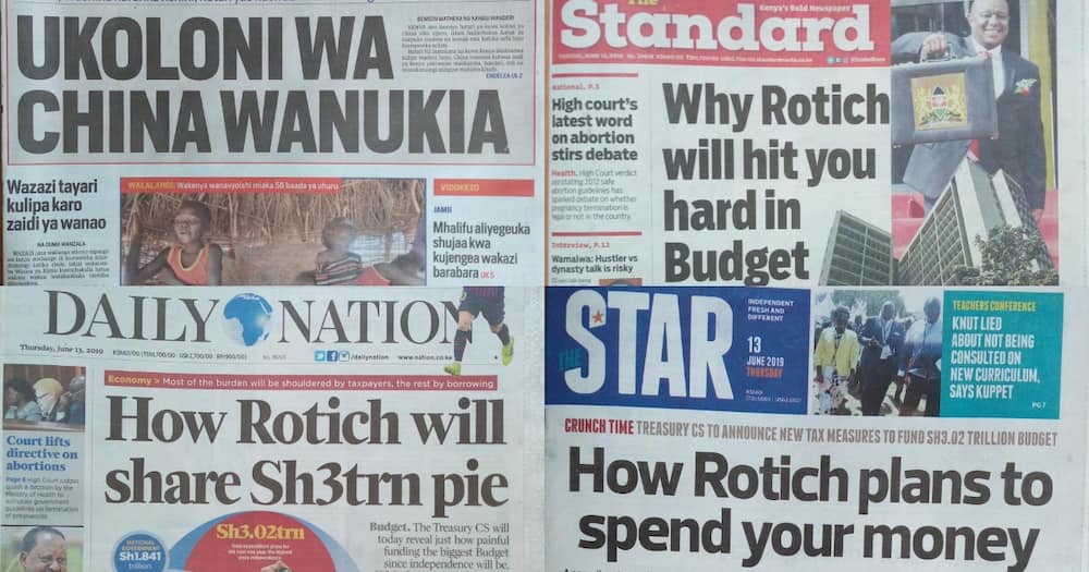 Kenyan newspapers review for June 13: Fake gold probe still on, we just gave Dubai side time to finalise Ramadhan - DCI