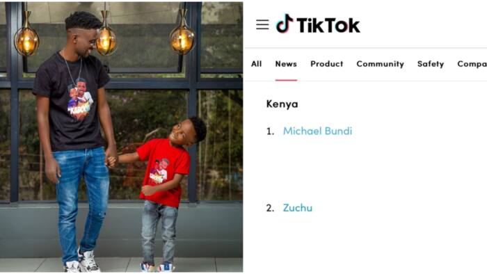 Michael Bundi, Son Fayez TikTok Account Becomes Most Viewed in Kenya in 2022: "Thank You God"
