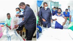 Speaker Justin Muturi Spends Day at Mama Lucy Maternity Wing to Mark International Women's Day