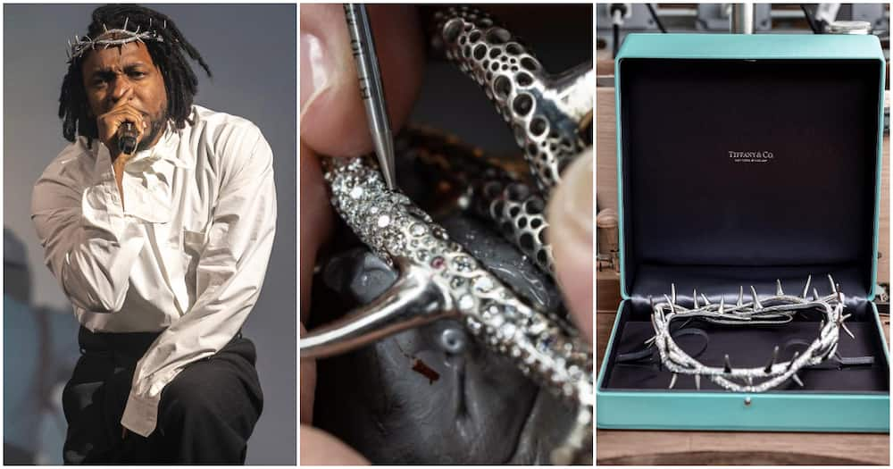 Kendrick Lamar's Crown of Thorns by Tiffany & Co. Has Over 8,000 Diamonds