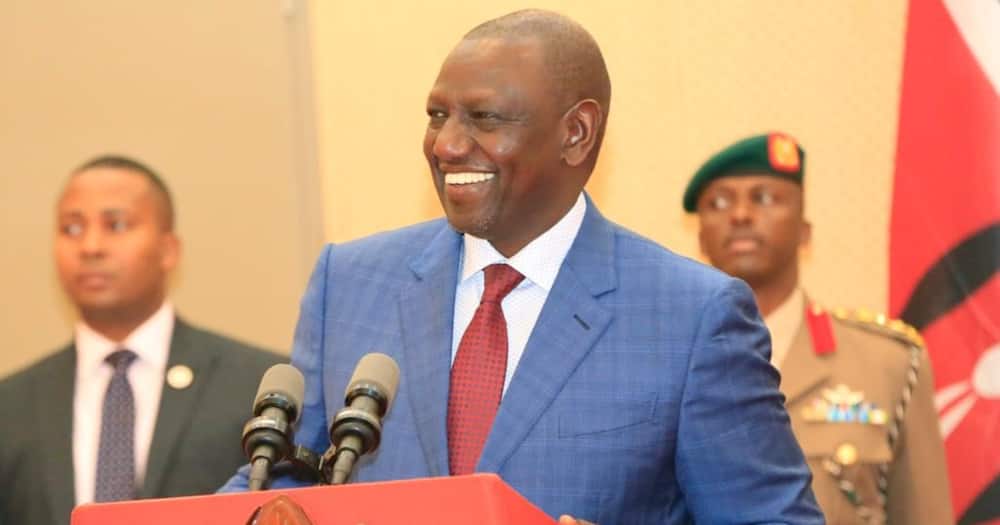 William Ruto has vowed to support small traders.