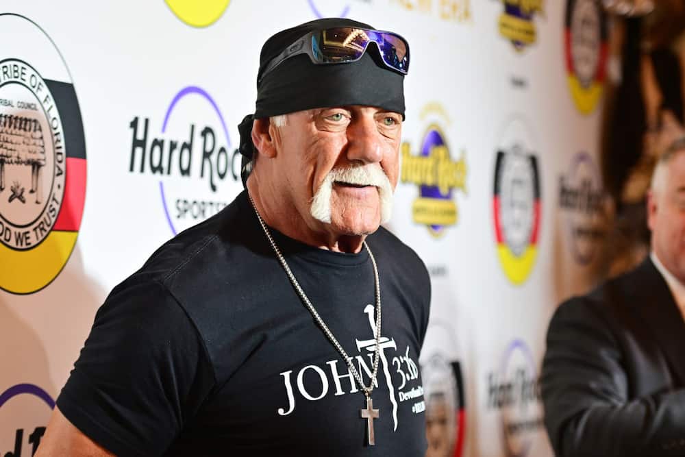 Hulk Hogan attends a New Era In Florida Gaming event in Tampa, Florida.