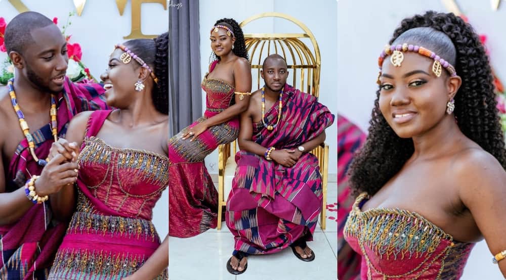 Breathtaking African couple wow internet with stunning traditional wedding attire