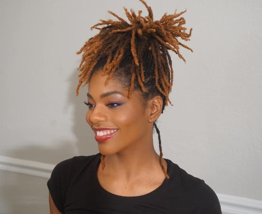 1. Short Dreadlock Styles for Women - wide 6