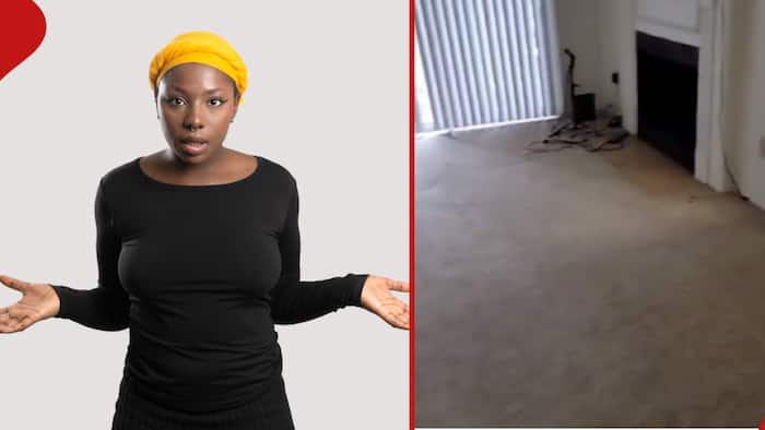 Kenyan Lady Working Abroad Returns Home to Find Roommate Moved out With Everything: "Nitaanzia Wapi"