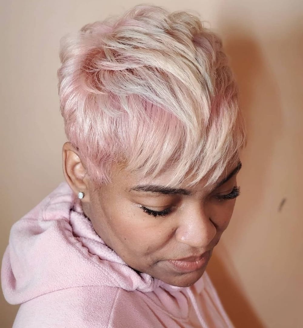 pixie short black hairstyles