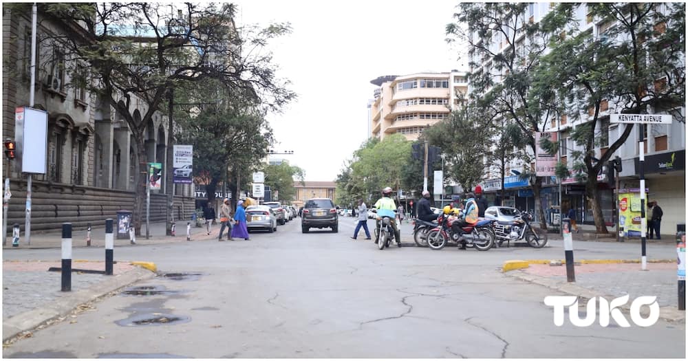 Most streets in the CBD remained deserted after the August 9 election.