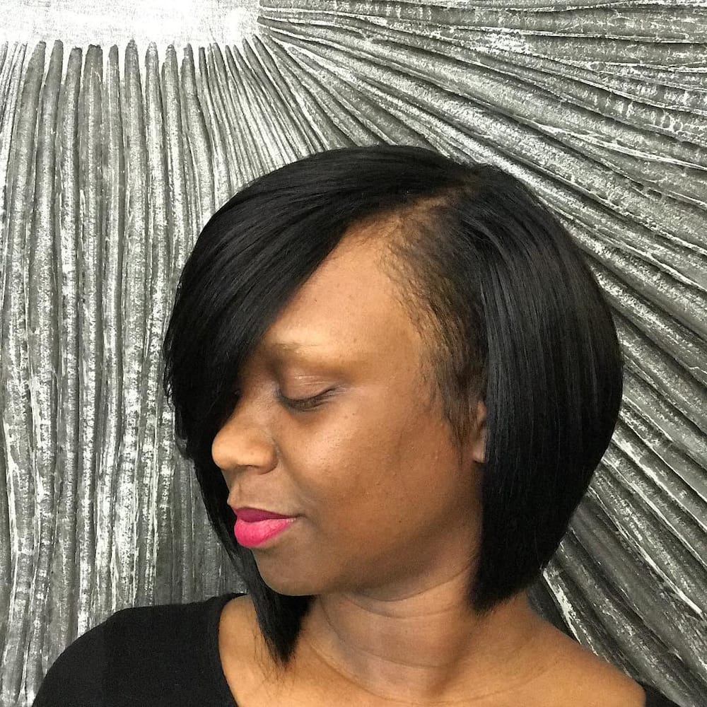 20 best short quick weave hairstyles 2019 Tuko.co.ke