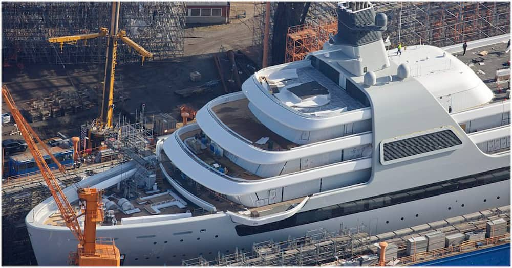 5 stunning photos of Roman Abramovich's KSh 66 billion superyatch Solaris as vessel nears completion