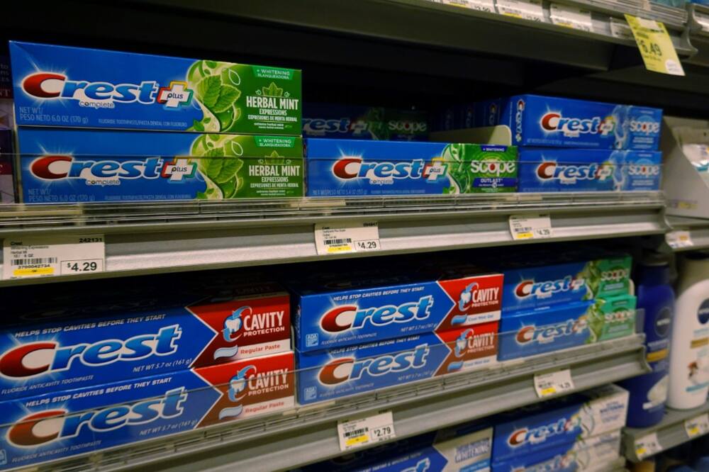 Procter & Gamble, which makes Crest toothpaste, reported solid results, saying consumers are largely absorbing higher prices of its goods