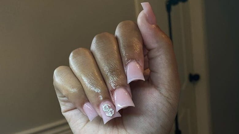 Duck Nails Are TikTok's Most Unexpected Nail Trend