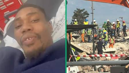 Survivor Rescued from Collapsed Building after 5 Days, Narrates Experience Under Rubble