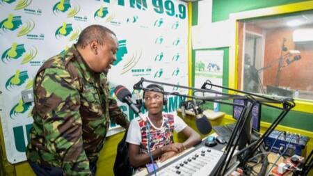 Ruben FM Presenter Who Hosted Uhuru at Night Reminisces Special Moment 1 Year Later: "Career Iliturn"