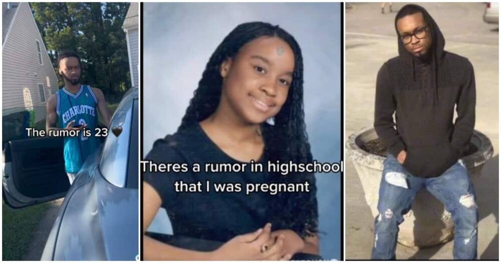 Pregnancy rumour, lady shows off son she had in secondary school, secondary school student gives birth.