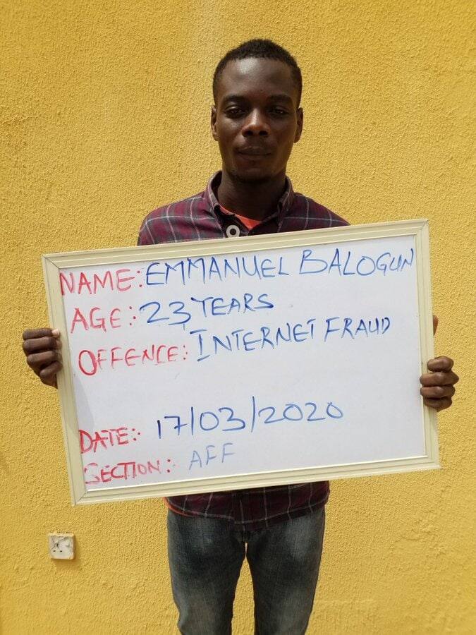 Court orders Yahoo boy to control traffic for 3 months over internet fraud (photo)
