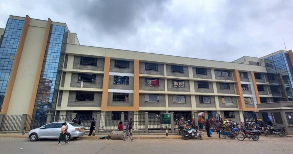 Ngong market in Ngong town.